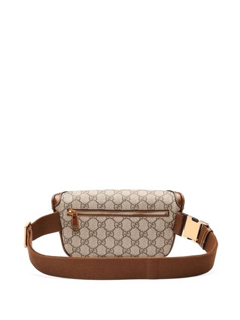 gucci logo belt pocket bag|gucci interlocking g belt bag.